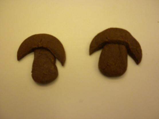 Chocolate Mushroom Cookies