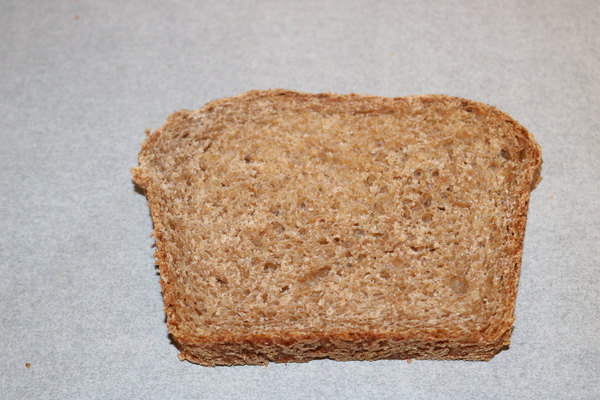 Whole Wheat bread slice